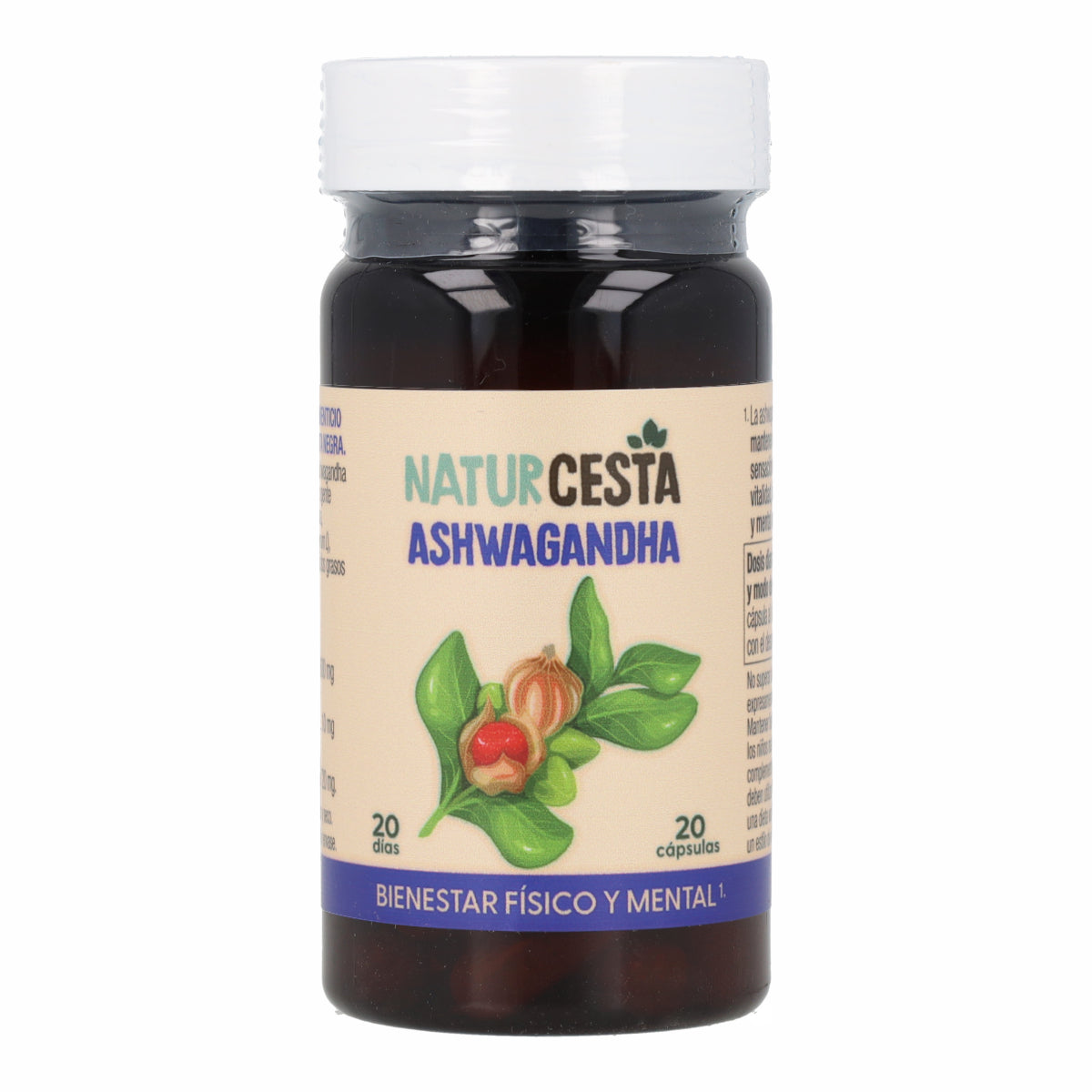 Ashwagandha Naturcesta 20 gélules