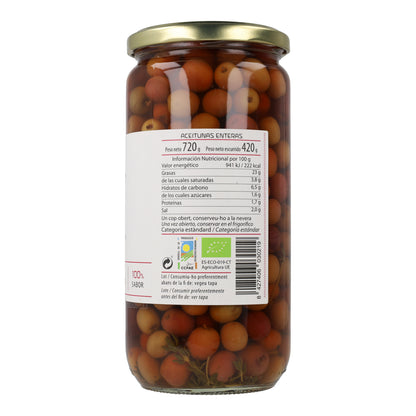 Olives Arbequina ECO Cal Valls 720 g