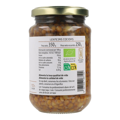 Lentilles cuites ECO Cal Valls 250 g