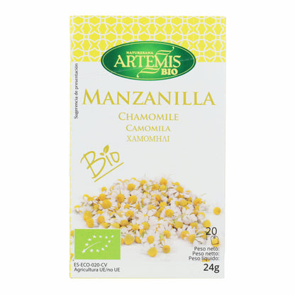 Camomille Artemis, 20 filtres.