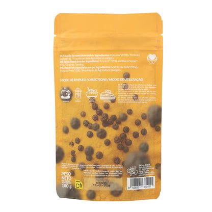 Curcuma et poivre bio en doypack Artemis Bio 100 g