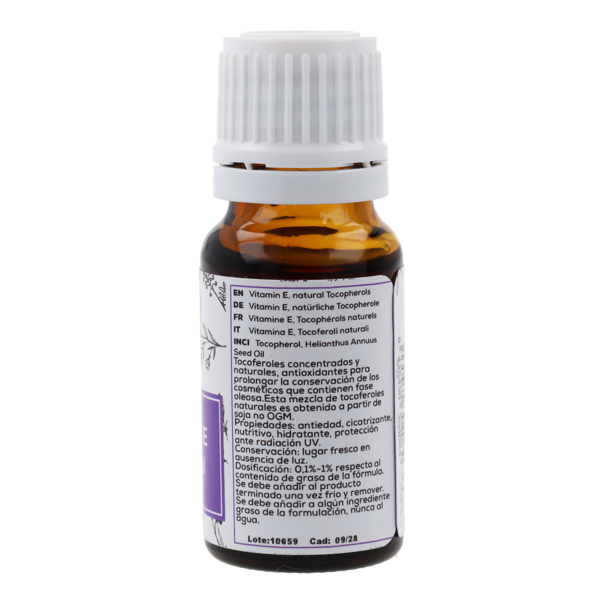 Vitamine E (tocophérol), Camassia 10 ml
