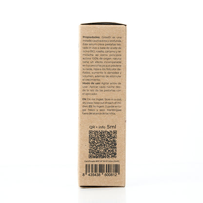 Sérum Growth pour la croissance des cils, Arganour, 5 ml
