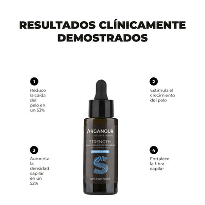 Strength Lotion pour la pousse des cheveux Arganour 50 ml