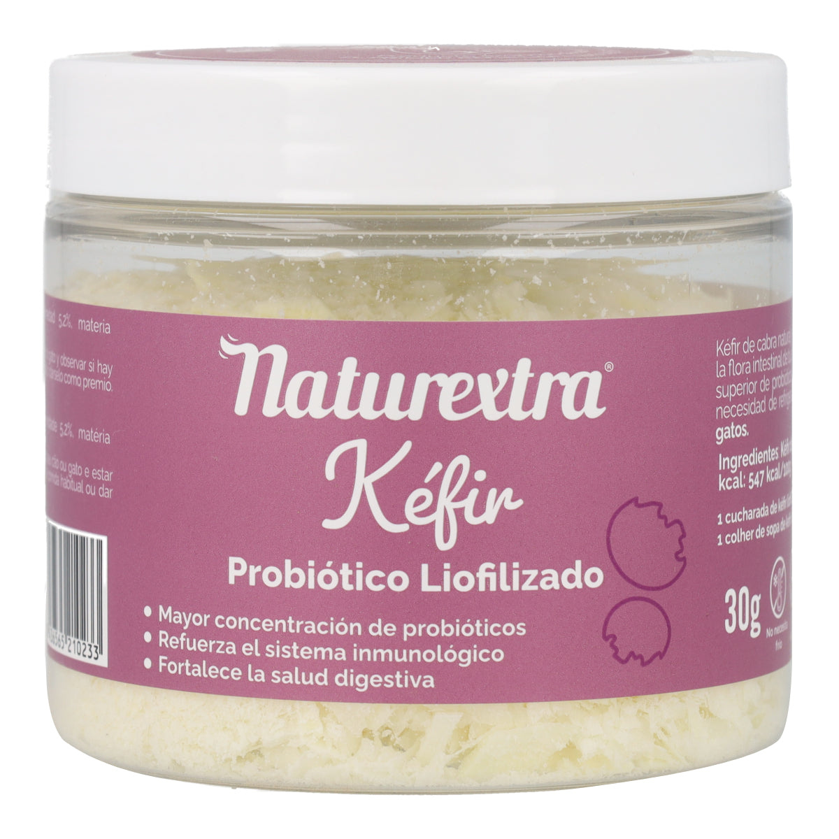 Kéfir de chèvre lyophilisé Naturextra 30g