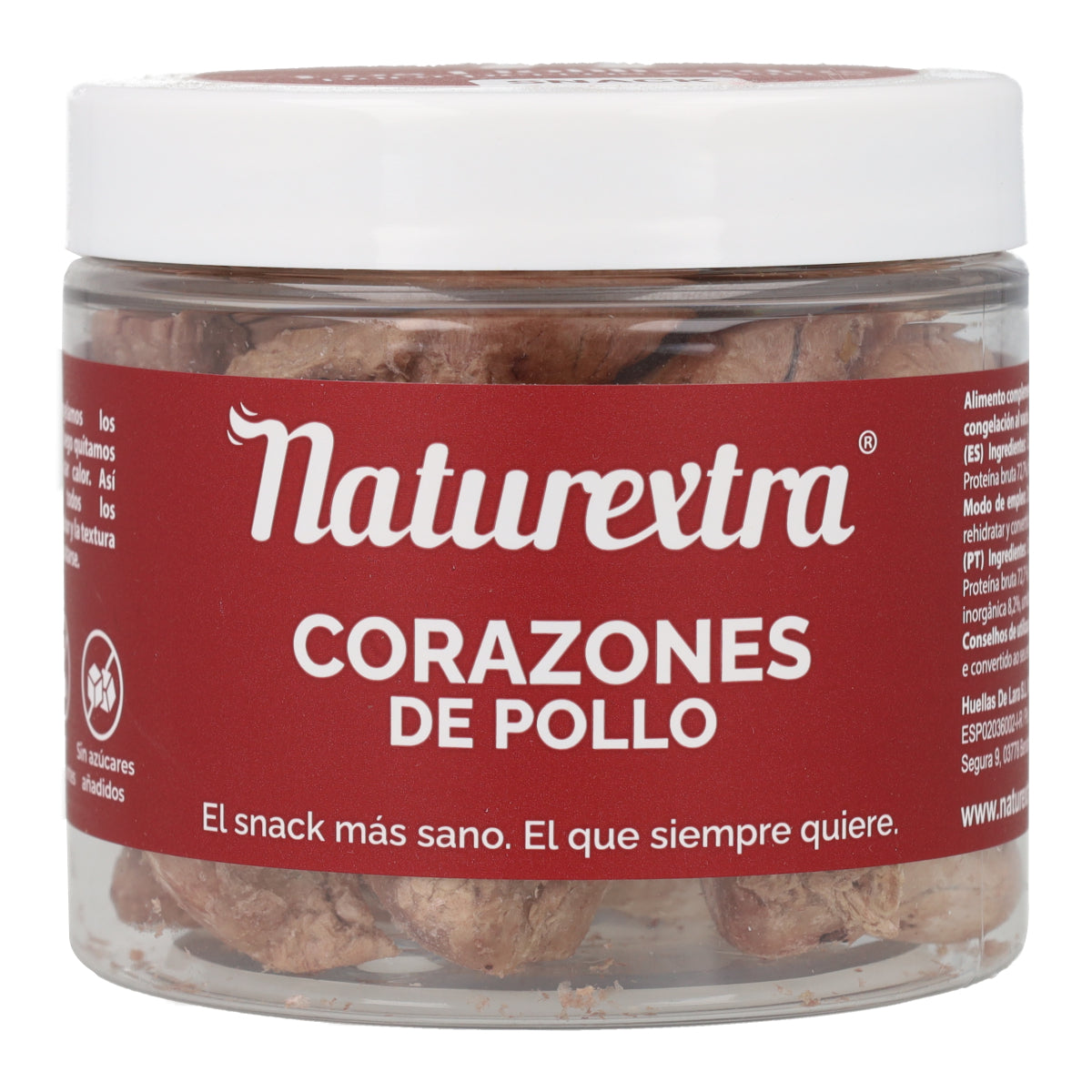 Cœurs de poulet lyophilisés 30g