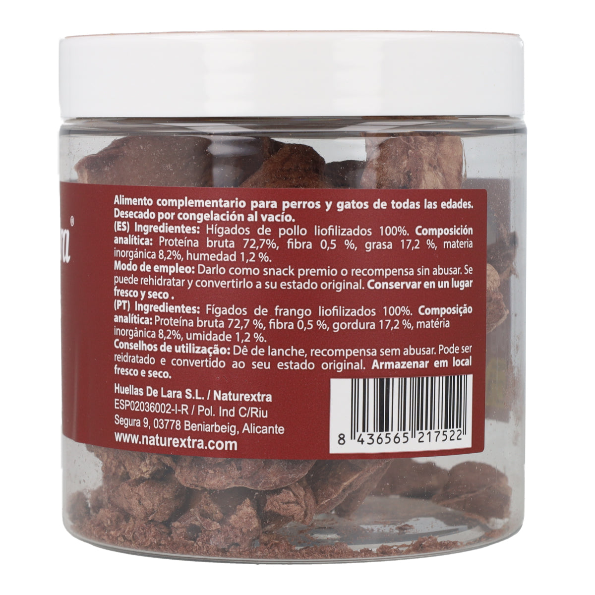 Foie lyophilisé Naturextra 60g