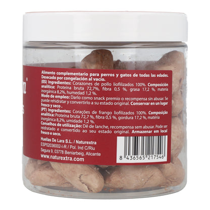 Cœurs de poulet lyophilisés 60g