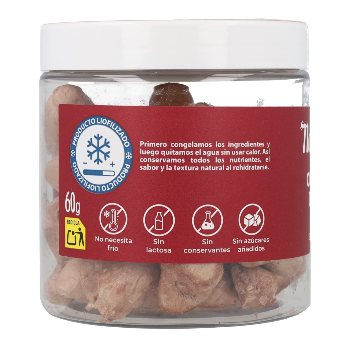 Cœurs de poulet lyophilisés 60g