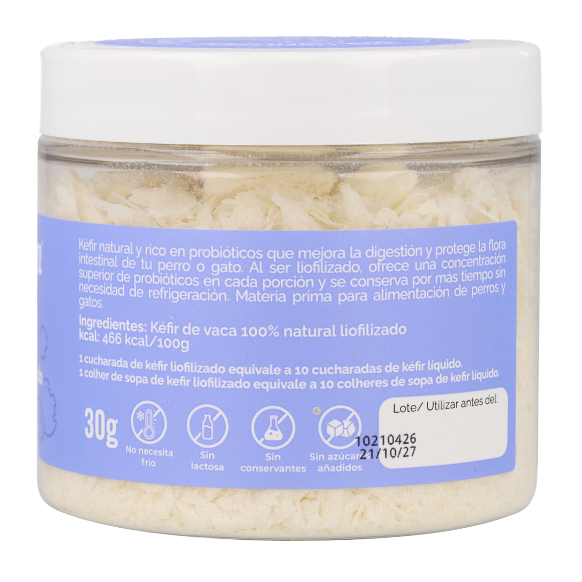 Kéfir lyophilisé de vache Naturextra 30g