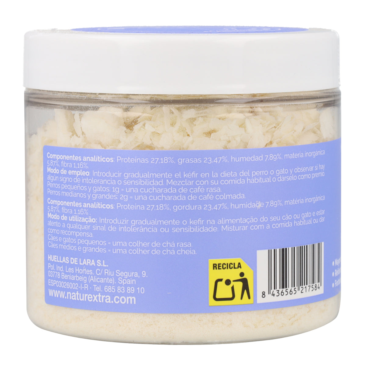 Kéfir lyophilisé de vache Naturextra 30g