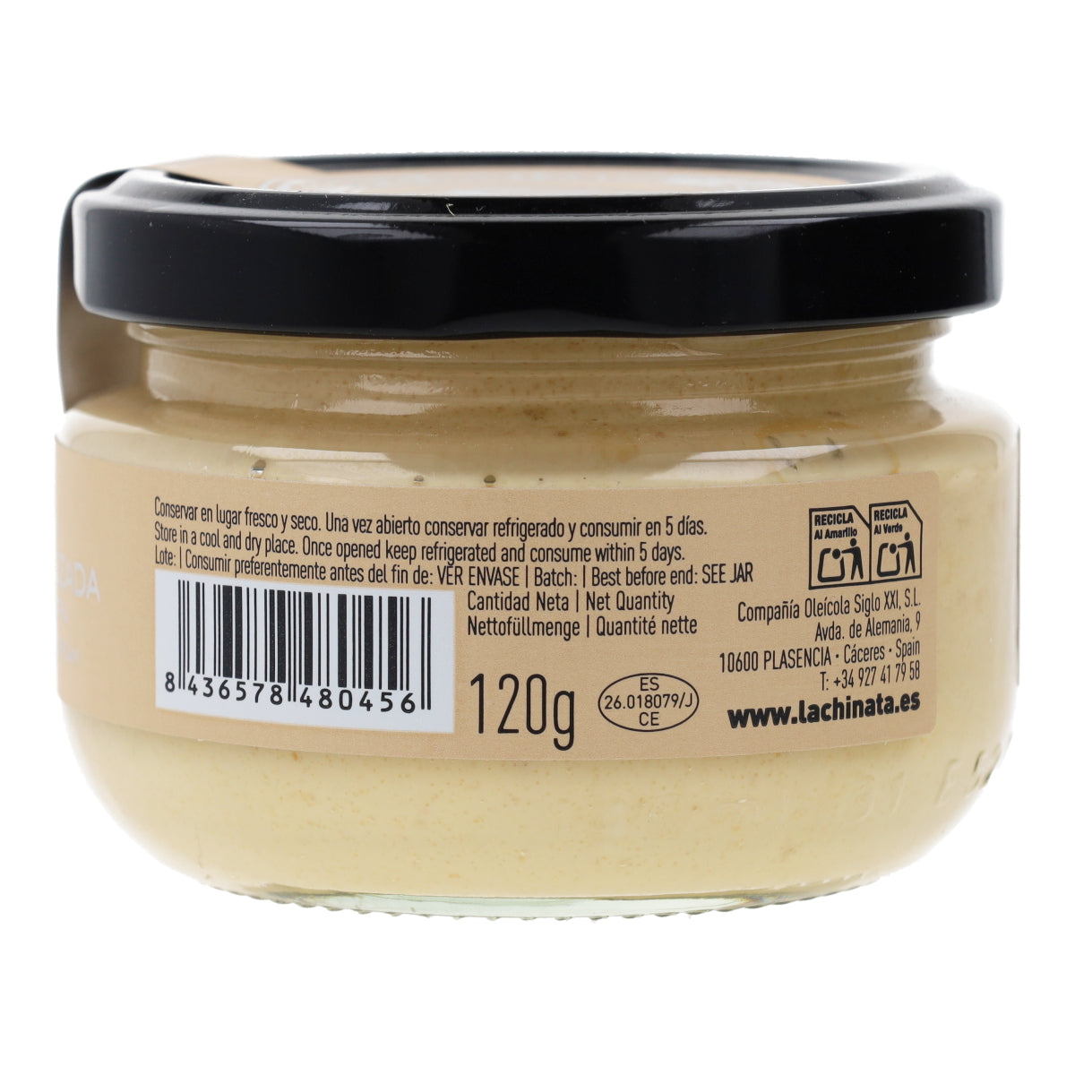 Crème de fromage de chèvre aux oignons caramélisés La Chinata 120 g