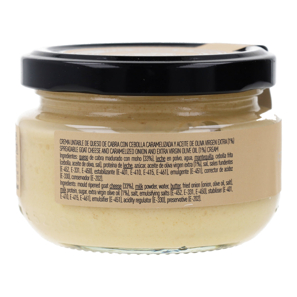 Crème de fromage de chèvre aux oignons caramélisés La Chinata 120 g