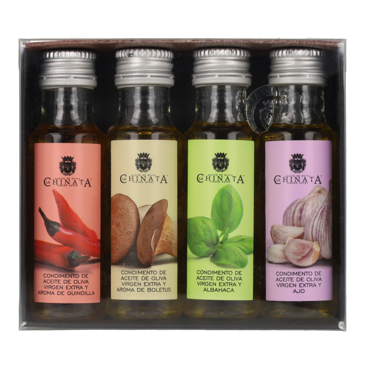 Lot 4 Condiments 25ml La Chinata 100 ml