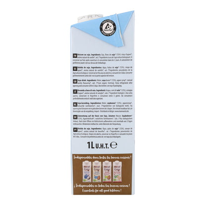 Boisson au soja avec sirop d'agave NaturGreen 1 L