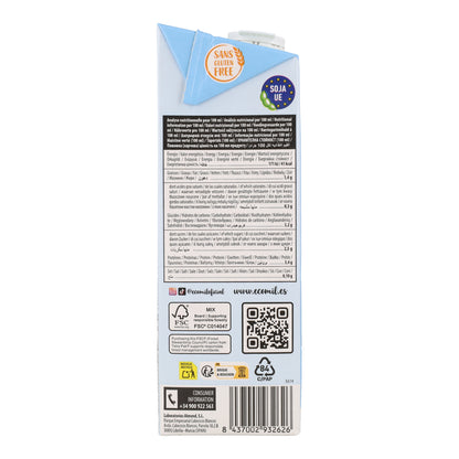 Boisson au soja avec sirop d'agave NaturGreen 1 L