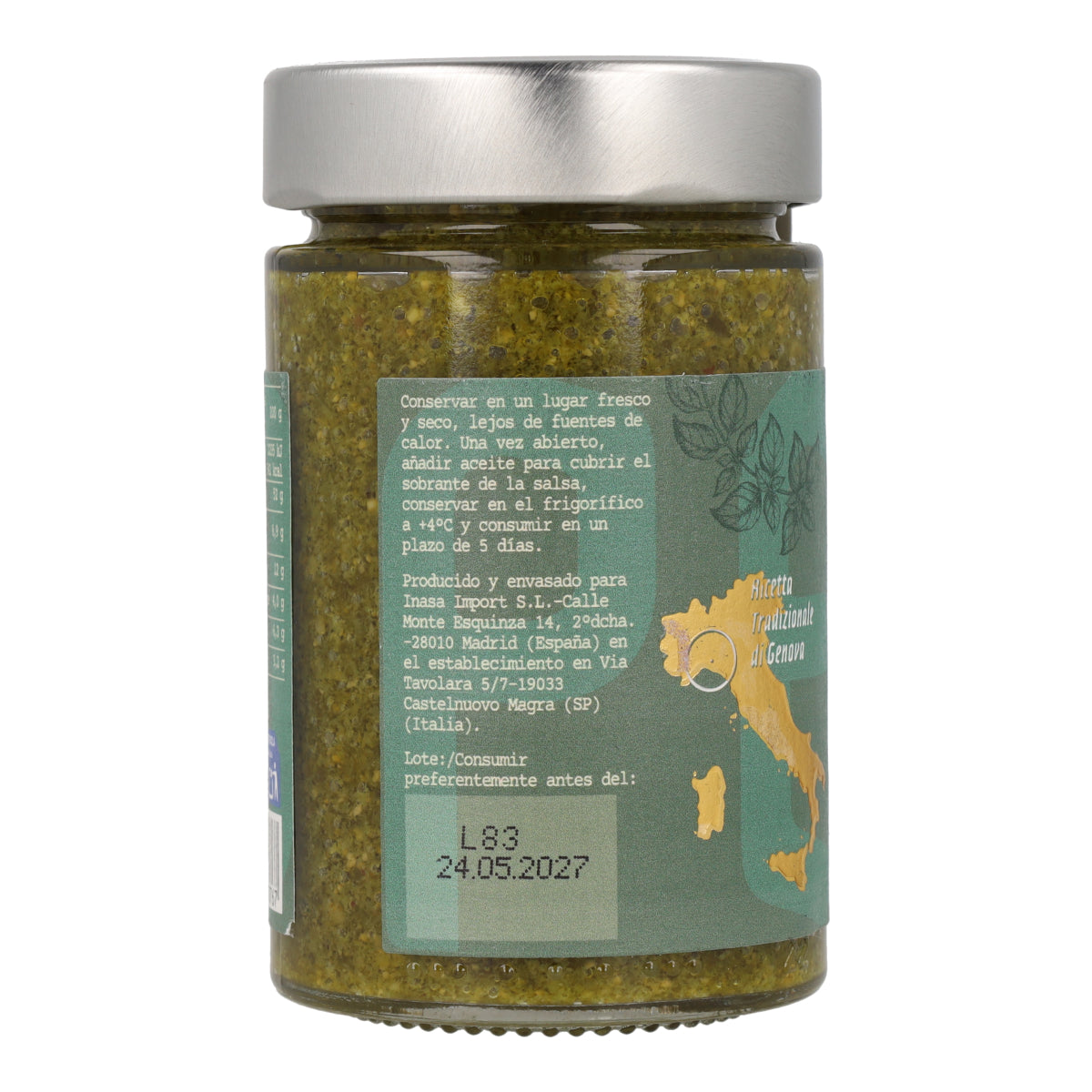 Pesto SANS Gluten Génois Casa Losito 180g