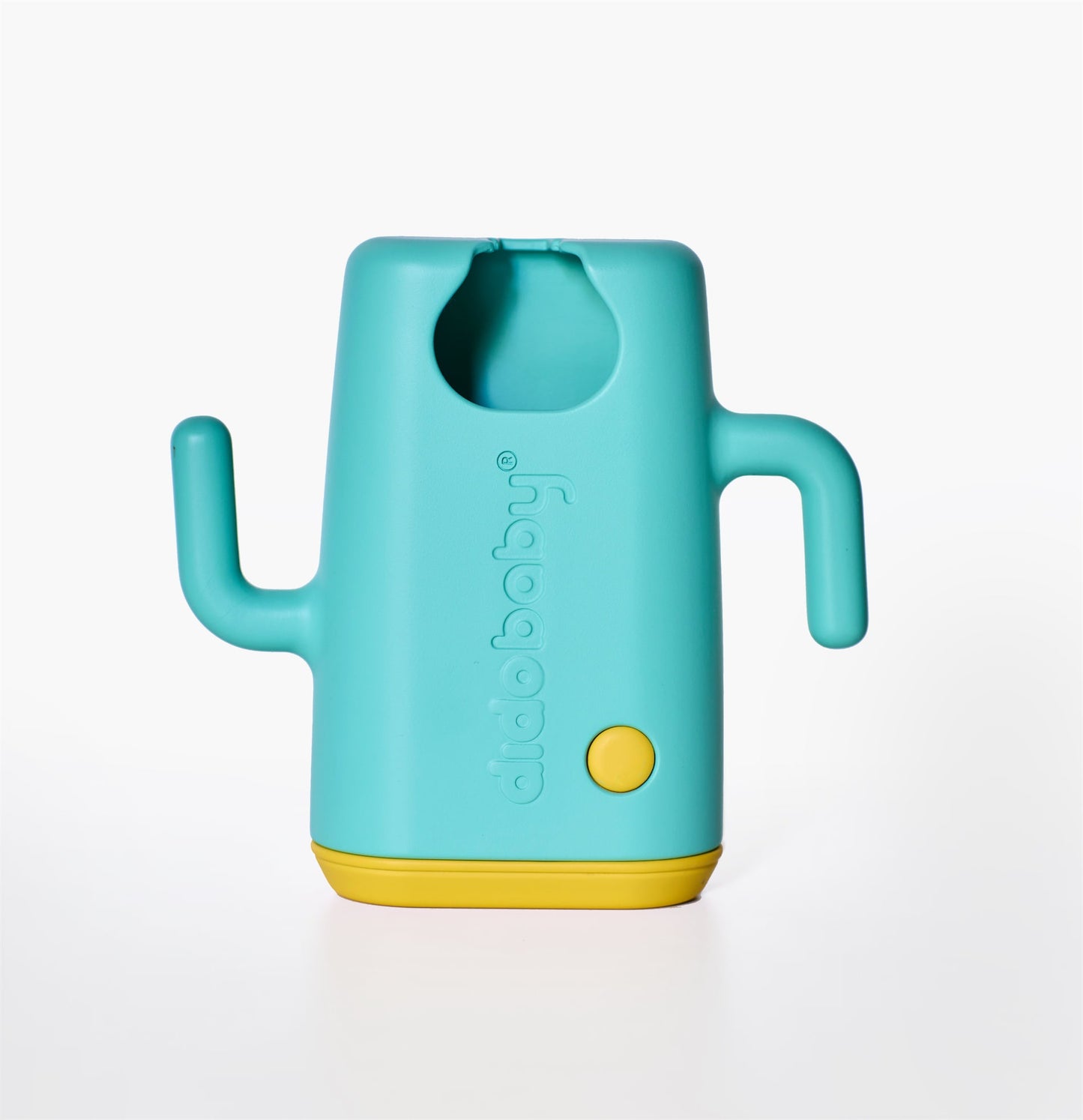 Support anti-débordement pour gourdes de compote Didopoucher coloris Turquoise