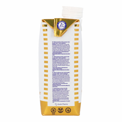 Boisson saine Pêche et Fruit de la Passion Bio avec Postbiotiques et Vitamine C MOONDRIKS 330 ml