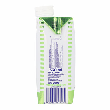 Boisson saine Citron vert et Gingembre Bio avec Postbiotiques et Vitamine C MOONDRIKS 330 ml