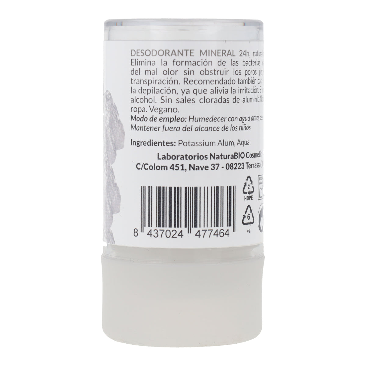 Déodorant à l'alun HappyBio 115 g
