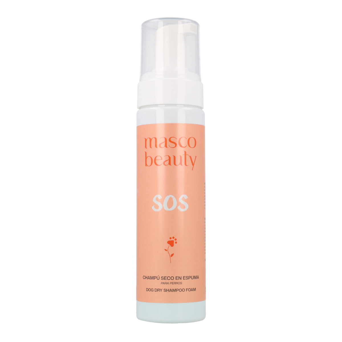 Shampoing sec en mousse pour chiens Masco Beauty 200 ml