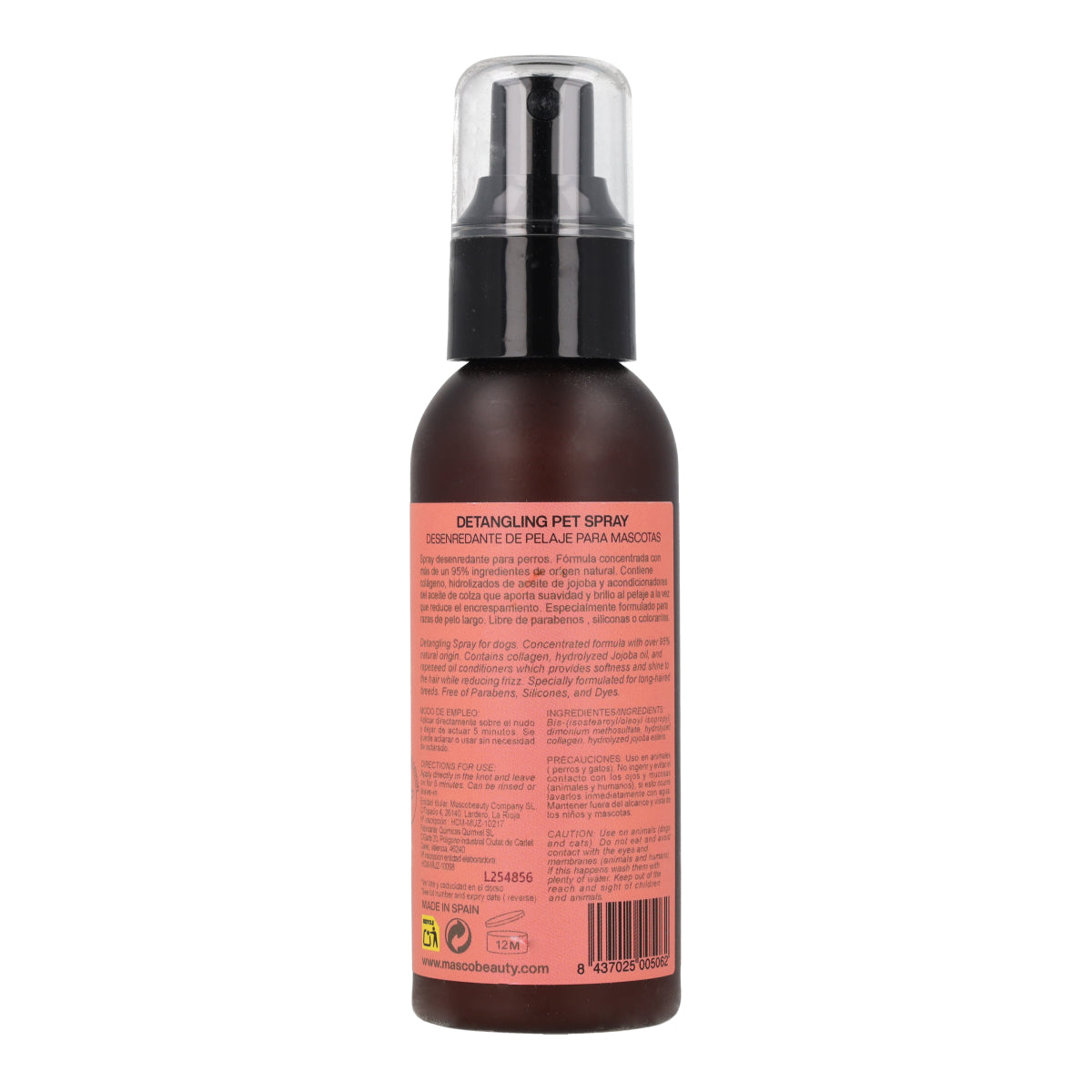 Démêlant en spray pour chiens Masco Beauty 100 ml