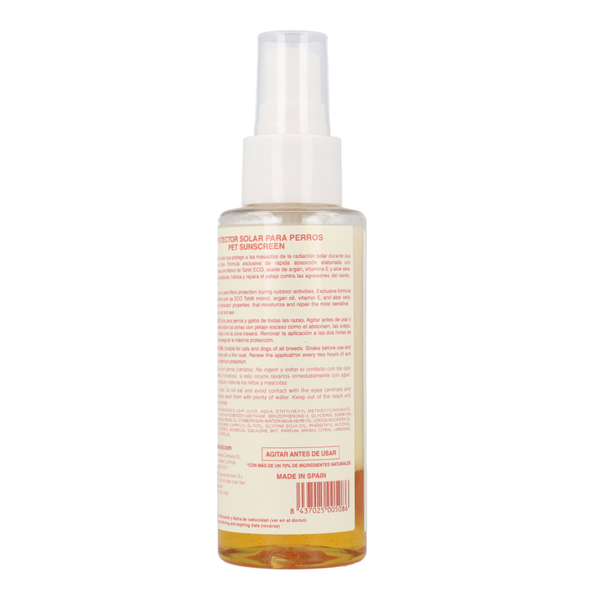 Écran solaire pour chiens SPF 30 Masco Beauty 100 ml