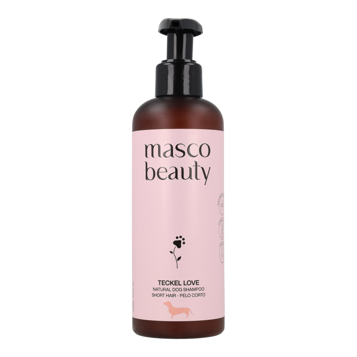 Shampooing pour chiens teckel - Spécial poils courts Masco Beauty 250 ml