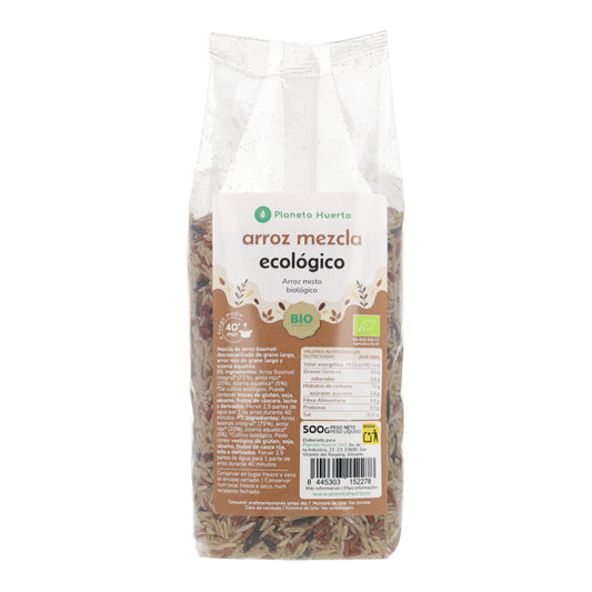 Riz basmati mixte int, rouge, sauvage ECO Planeta Huerto 500 g