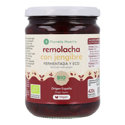 Betterave fermentée au gingembre Eco Planeta Huerto 420 g