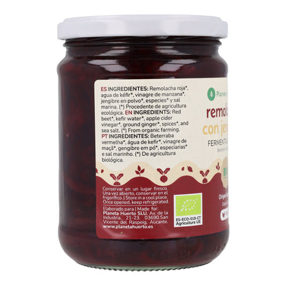 Betterave fermentée au gingembre Eco Planeta Huerto 420 g