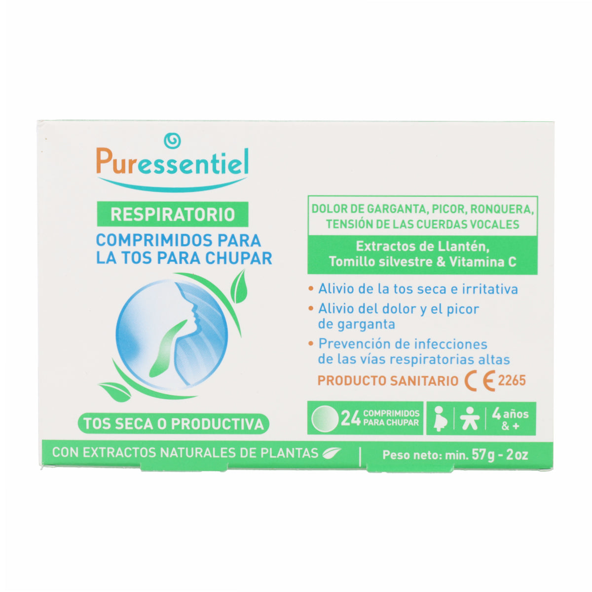 Respiratoire Pastilles Gorge Miel Citron PURESSENTIEL 24 unités