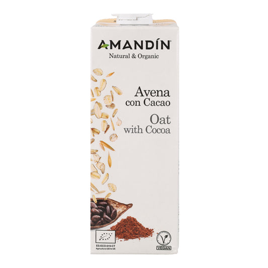 Boisson avoine au cacao Bio Amandin 1L