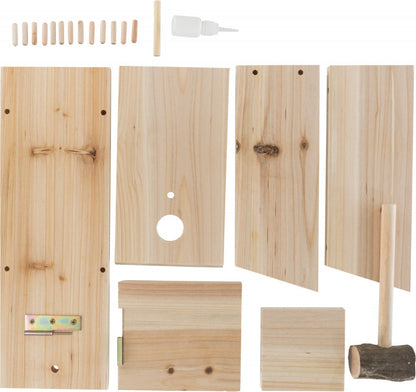 Kit de construcción educativo caja nido