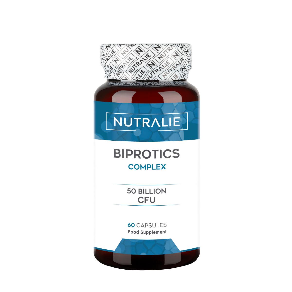 Nutralie Probióticos intestinales 10 cepas 60 Cápsulas