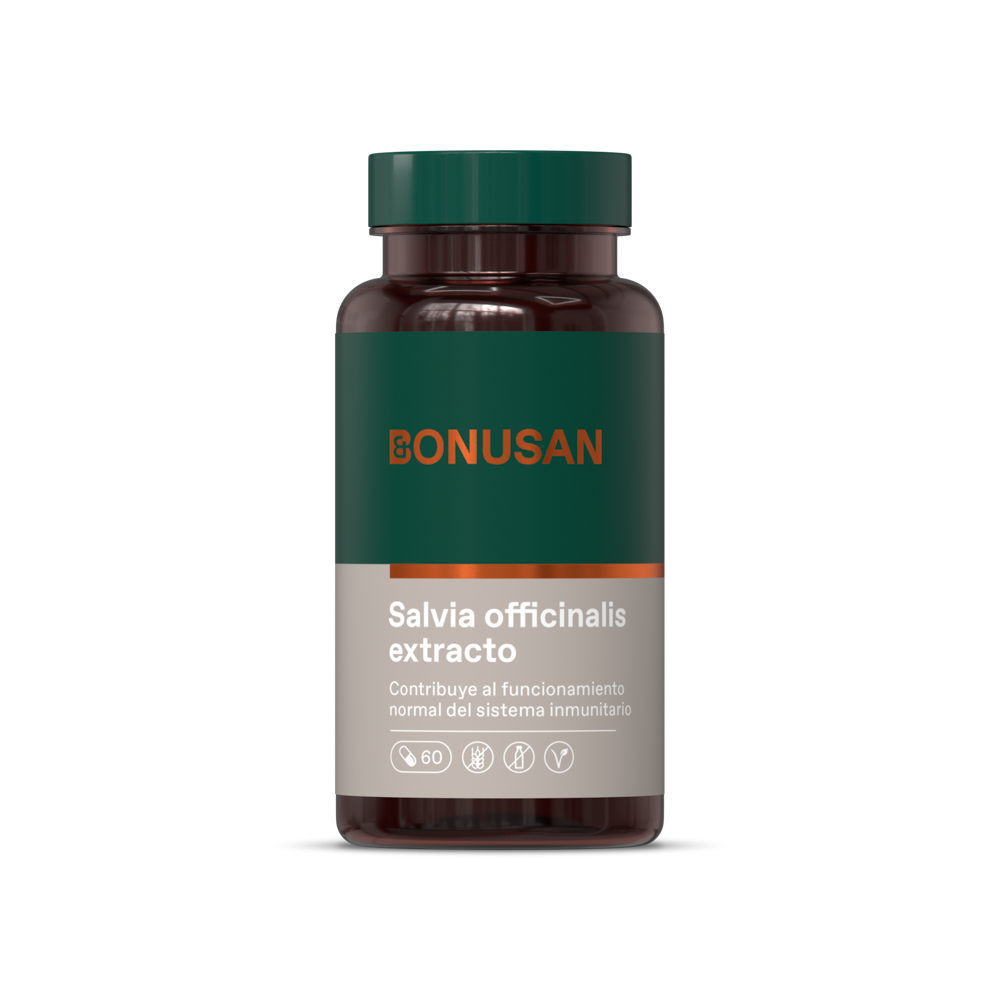 Salvia Officinalis Extracto Bonusan 60 cápsulas