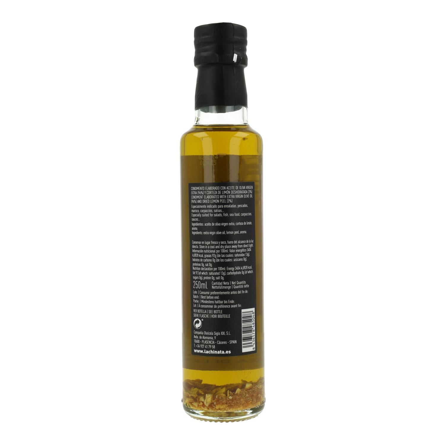 Aceite condimentado con Limón La Chinata 250 ml