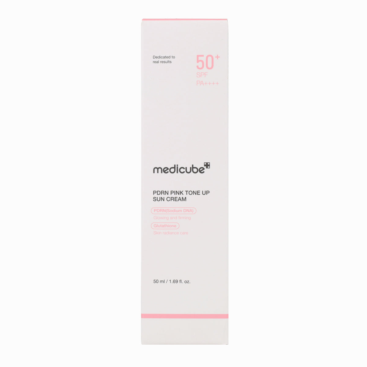 PDRN Crème solaire tonifiante rose medicube 50ml