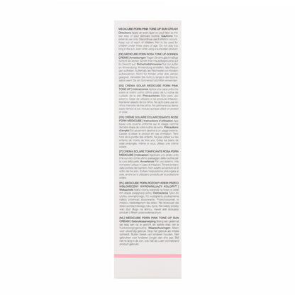 PDRN Crème solaire tonifiante rose medicube 50ml
