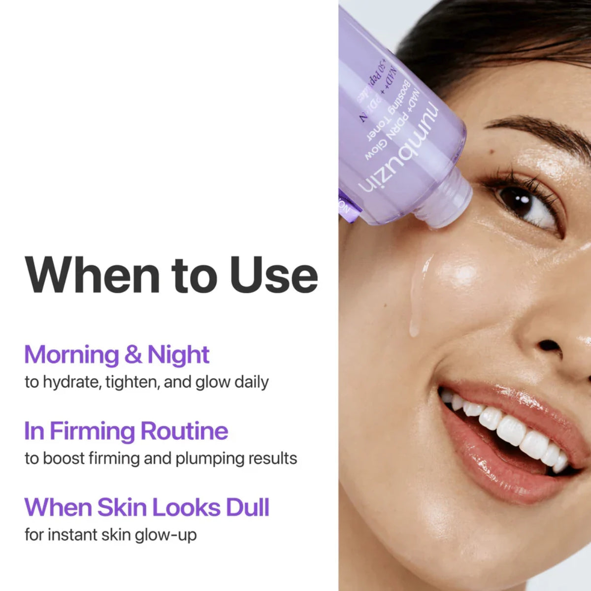 No.9 NAD+ PDRN Toner Booster d'Éclat Numbuzin 150ml