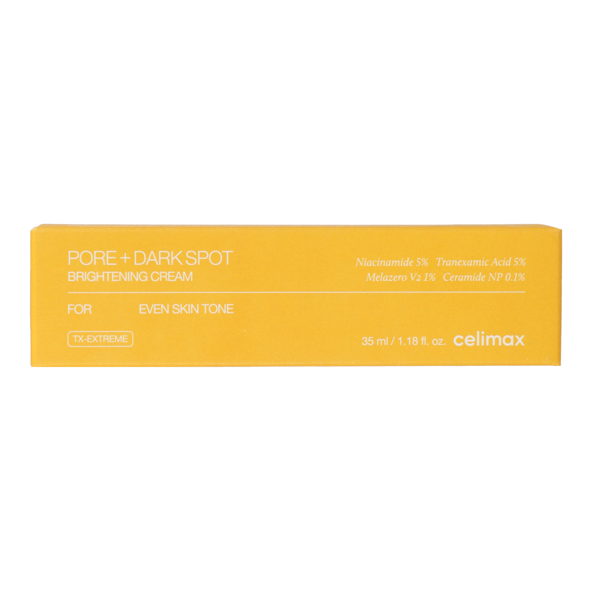 Crème éclaircissante taches brunes et pores dilatés Celimax 35ml