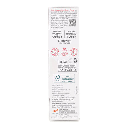 Sérum traitement cicatrices & acné Himalaya 30 ml