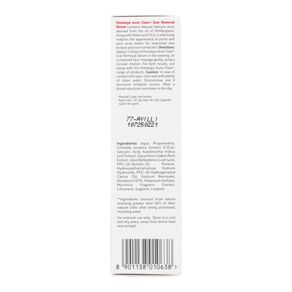 Sérum traitement cicatrices & acné Himalaya 30 ml