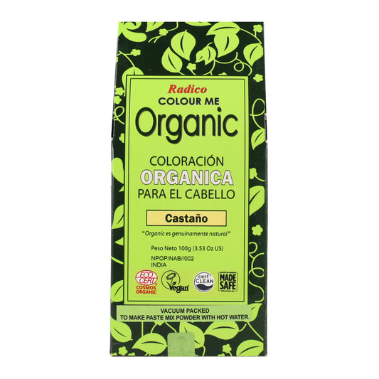 Teinture végétale pour cheveux châtain Radico 100 g