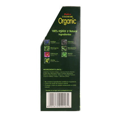 Teinture végétale pour cheveux châtain Radico 100 g