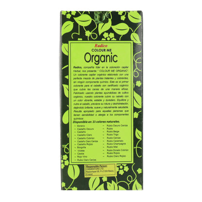 Teinture végétale pour cheveux châtain Radico 100 g