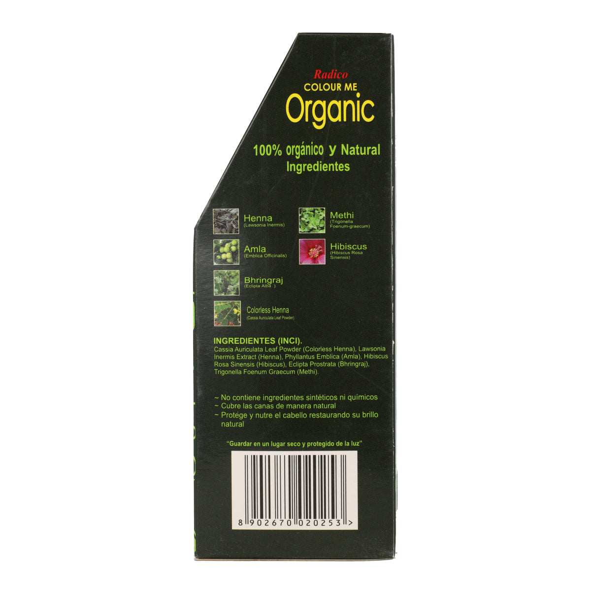 Teinture végétale blond doré cuivré Radico 100 g