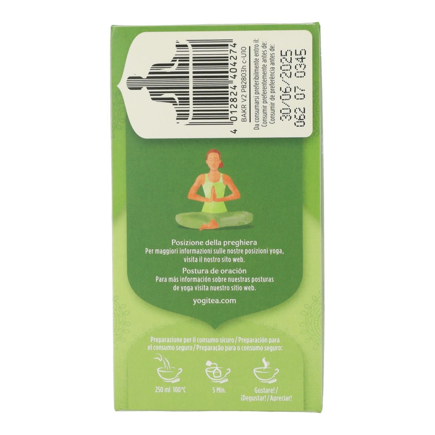 Yogi Tea BIO Equilibrio Alcalino, 17 bolsitas