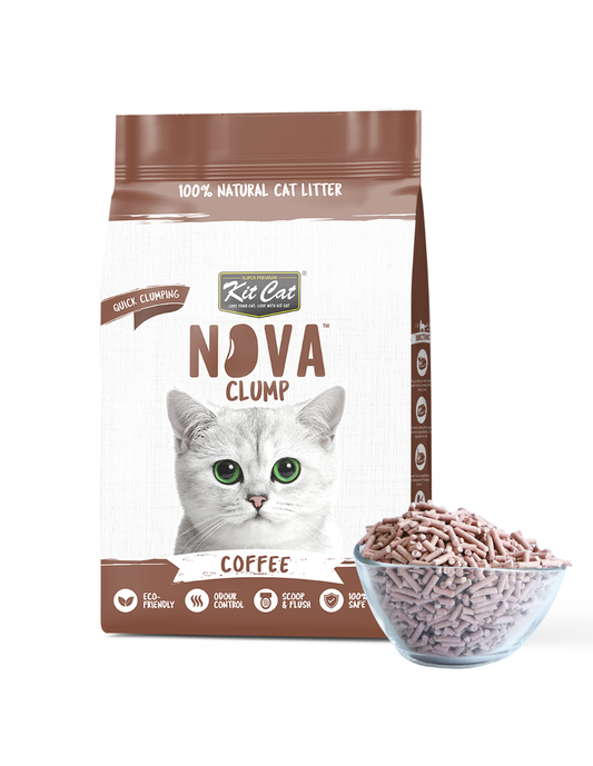 Kit Cat Arena Eco SoyaClump - Coffee 7 L Litière pour chat